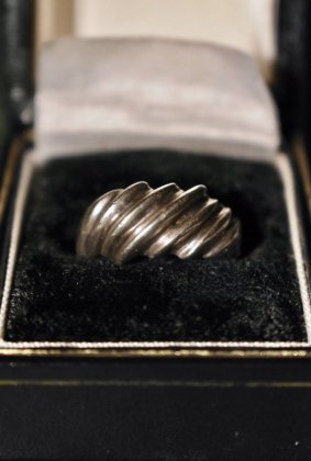  ΡVintage claw motif silver ring ơ  С  