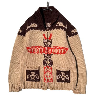  Ρơ 󥻡 ȡƥݡ Сɡ1950's-Vintage Cowichan Sweater