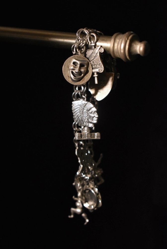 Vintage multi charm silver bracelet ヴィンテージ マルチチャーム シルバー ブレスレット