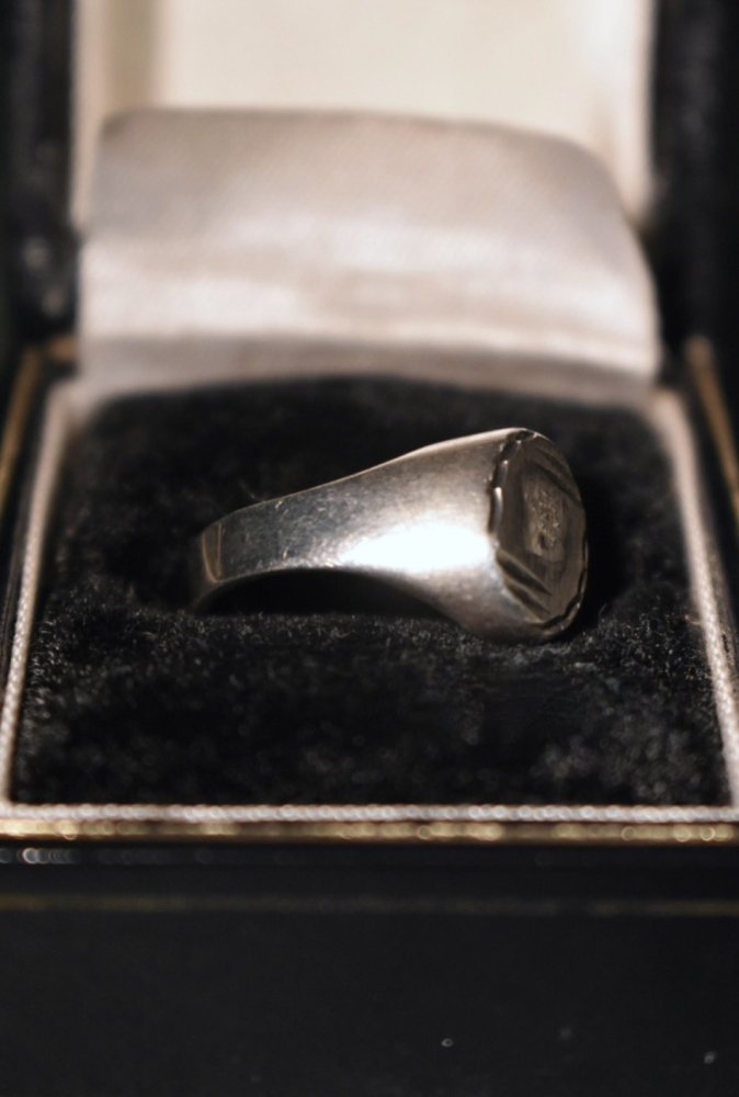 British vintage signet ring イギリス ヴィンテージ シグネット リング