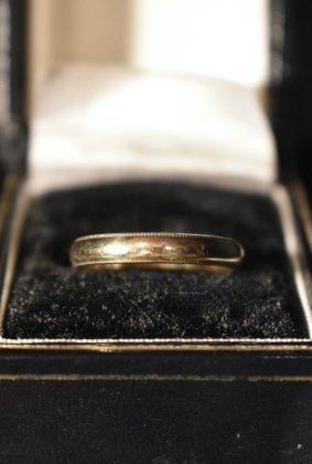 古着 通販　us 1940s 14K gold ring