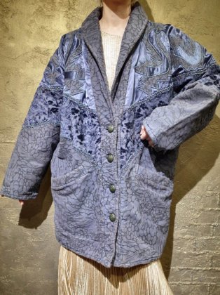  ΡSwitch & Embroidery Padded Jacket