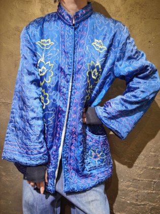 古着 通販　c.1950s Chinese Embroidery Padded Jacket