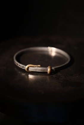  ΡMexico vintage silver  brass belt bracelet ᥭ ơ С ֥饹 ٥ȥ֥쥹å 