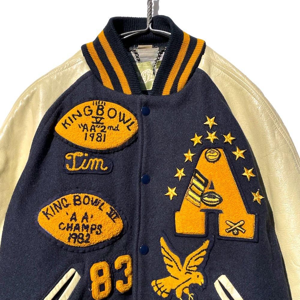 Jhahan's】ヴィンテージ スタジャン アワードジャケット【1980's
