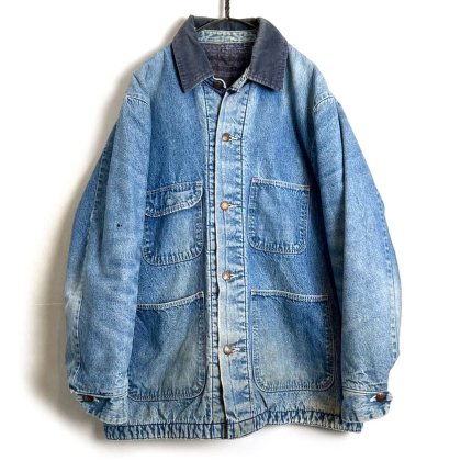  Ρơ ֥󥱥åȥ饤˥ ǥ˥ॸ㥱å С1970's-Vintage Blanket Lining Coverall Jacket
