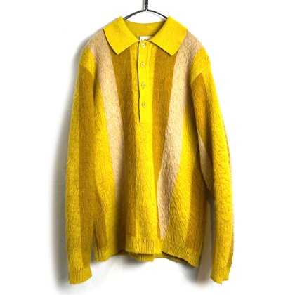  ΡDAMONۥơ إ ݥ˥åȡ1960's-Vintage Polo Collar Mohair Sweater