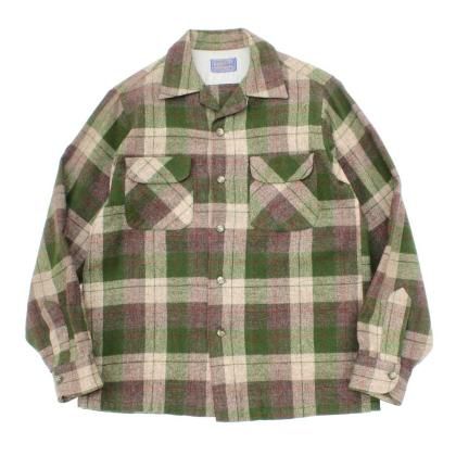 ヴィンテージ S/S レーヨン ループカラー シャツ アロハ