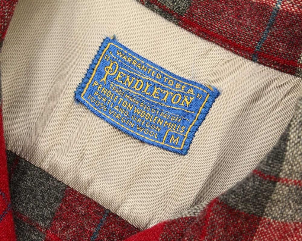 1950's ペンドルトン　ボードシャツ　ウール　ヴィンテージ　Mサイズ ペンドルトン ヴィンテージ ウール ボード シャツ【PENDLETON