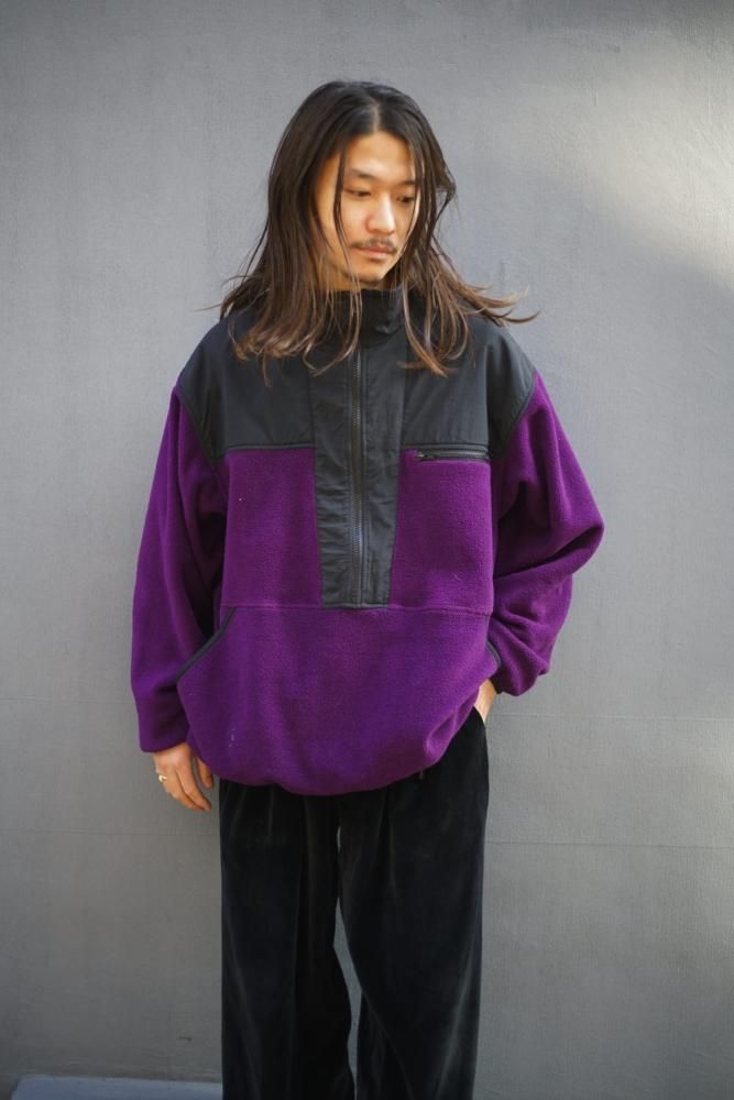 80s USA製 パタゴニア ハーフジップ フリース ジャケット 10