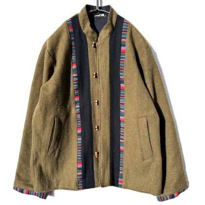 古着 通販　ヴィンテージ スタンドカラー ウール チロリアンジャケット【1980's-】Vintage Tyrolean Jacket