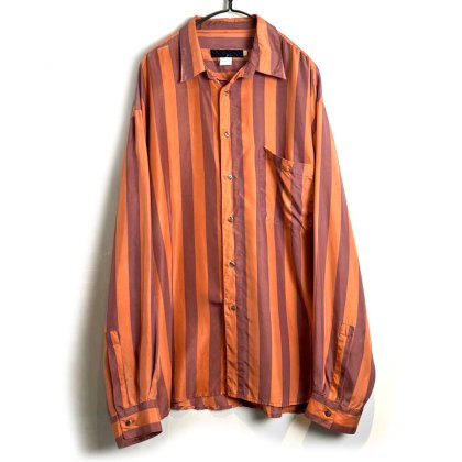  ΡAPEXۥơ 륯ġ1990's-Vintage  Long Sleeve Silk Shirt