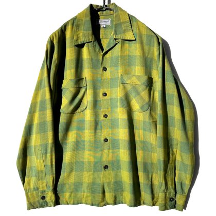 古着 通販　【Stanwood】ヴィンテージ レーヨン オープンカラーシャツ【1960's-】Vintage Rayon Shirt