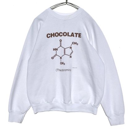 古着 通販　【Chocolate - Made In USA】ヴィンテージ 化学式プリント スウェットシャツ【1992's】Vintage Sweat Shirt