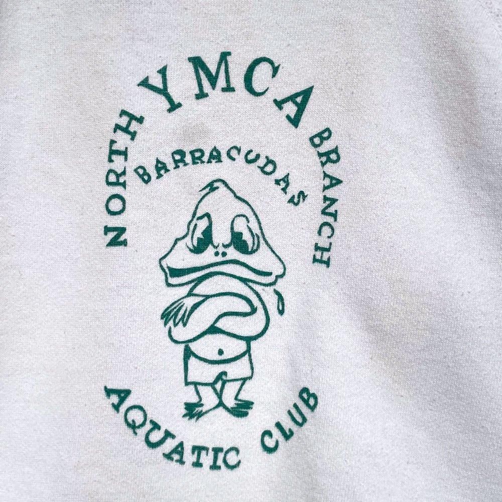 NORTH BRANCH - YMCA】ヴィンテージ スウェットシャツ 染み込み