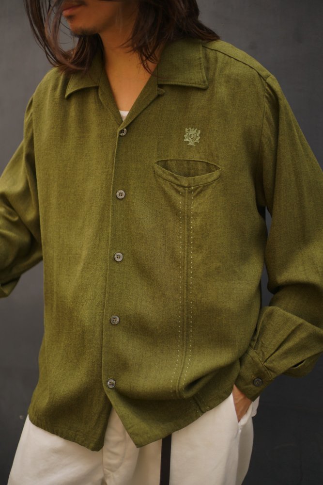 【Da Vinci - California】ヴィンテージ オープンカラー レーヨンシャツ【1960's-】Vintage Rayon Shirt
