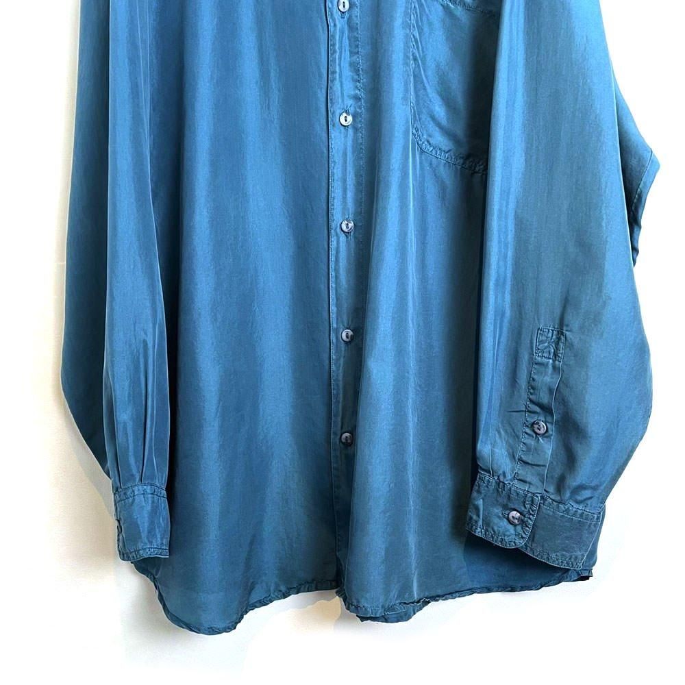 creative edge】ヴィンテージ シルクシャツ【1990's-】Vintage L