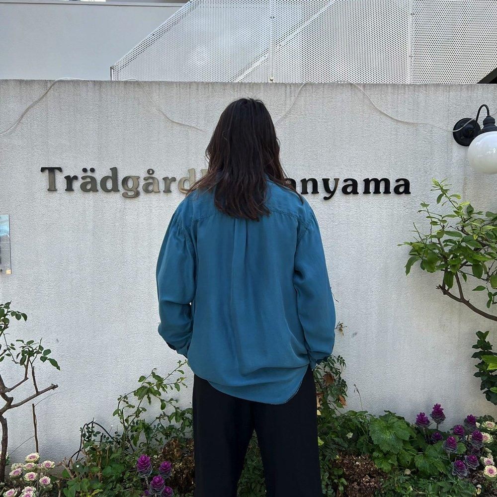 creative edge】ヴィンテージ シルクシャツ【1990's-】Vintage L