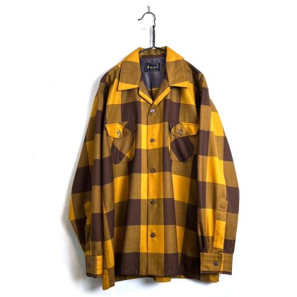  ΡTOWN CRAFTۥơ 롼ץ顼 륷ġ1960's-Vintage Loop Collar Wool Shirt