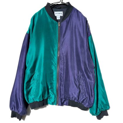  ΡJAZZMANۥơ åץå 륯㥱åȡ1990's-Vintage Silk Jacket