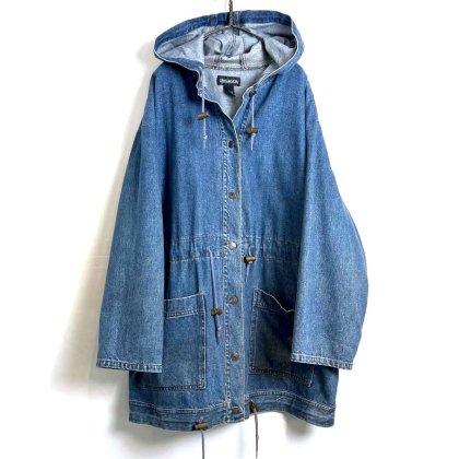  ΡAMERICAN OUTPOSTۥơ ǥ˥աǥ1990's-Vintage Hooded Denim Jacket