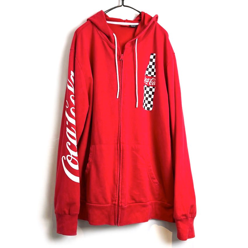 【Coca Cola】コカ・コーラ オフィシャル スウェットパーカー【1990's-】Vintage Official Sweat Hoodie