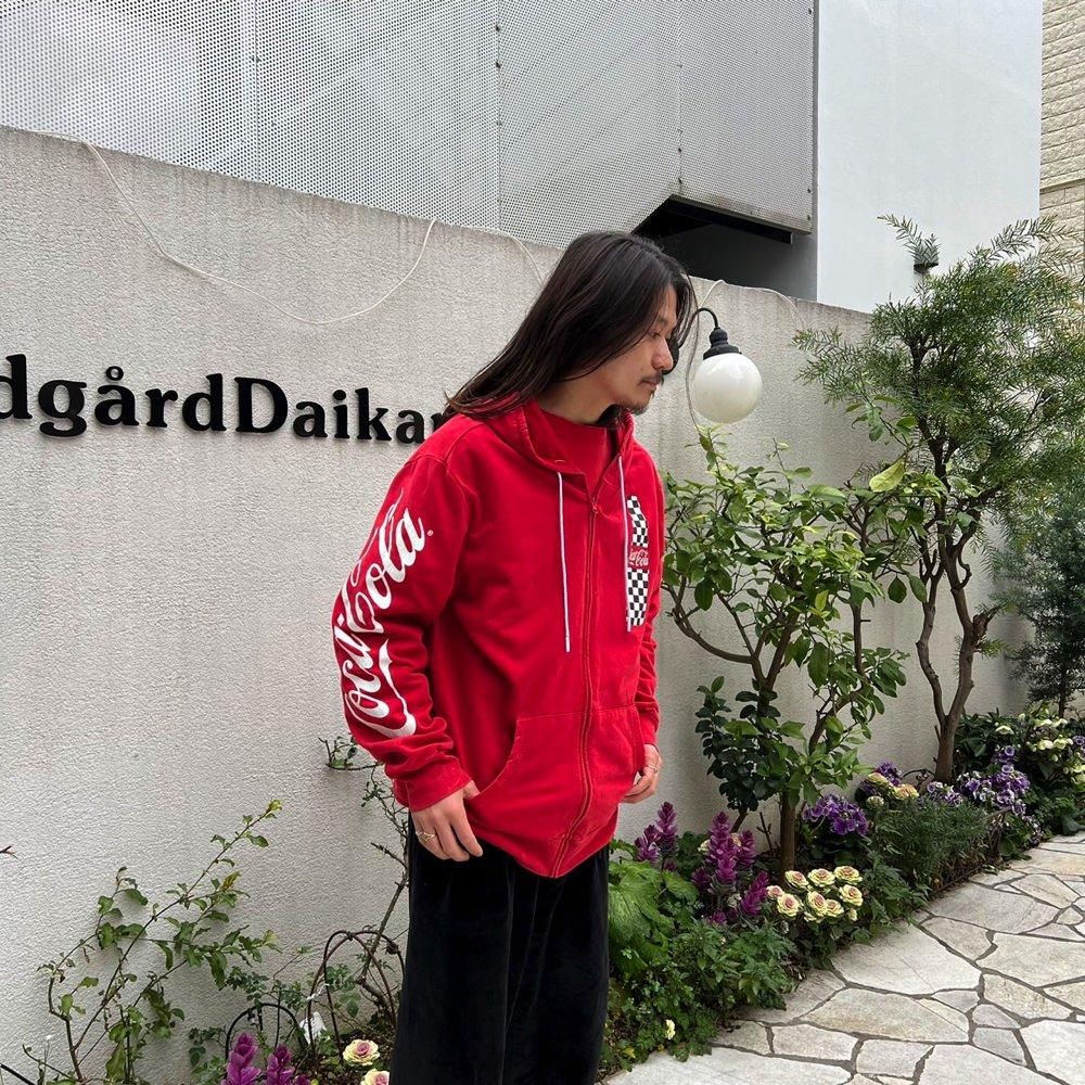 【Coca Cola】コカ・コーラ オフィシャル スウェットパーカー【1990's-】Vintage Official Sweat Hoodie