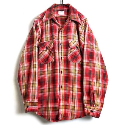  ΡFred Mayerۥơ åȥ եͥ륷ġ1970's-Vintage Cotton Flannel Shirt