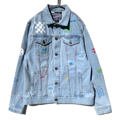  ΡTRADEMARK Brooklyn Clothۥȥϥɥڥ ǥ˥ॸ㥱å 2000's-Vintage Denim Jacket