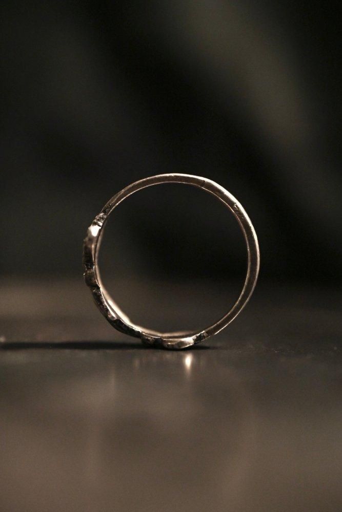 ヴィンテージ シェイクハンズ シルバー リング [ sterling