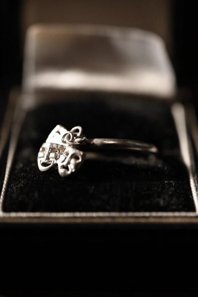 50’sヴィンテージ　Two Face リング　22号 ヴィンテージ ツーフェイス シルバー リング [ sterling silver 925