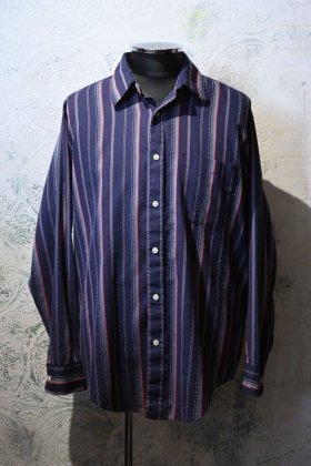  Ρus 1970s multi stripe shirt