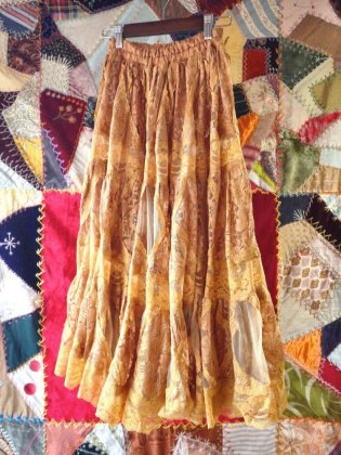  ΡVintage Dyed Lace Skirt
