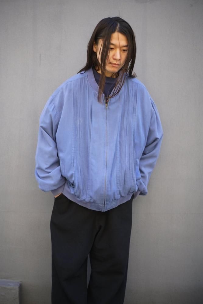 ヴィンテージ シルクジャケット scandia woods】ヴィンテージ ジップアップ シルクジャケット【1990's