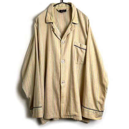  ΡJohn Weitzۥơ åȥեͥ ѥޥġ1970's-Vintage Cotton Flannel Pajama Shirt