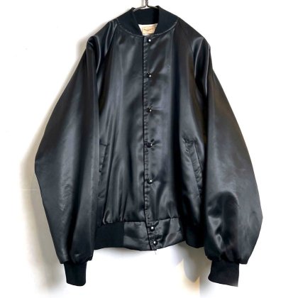  ΡAUBURNۥơ  ʥ󥵥ƥ󥸥㥱åȡ1980's-Vintage Nylon Satin Jacket
