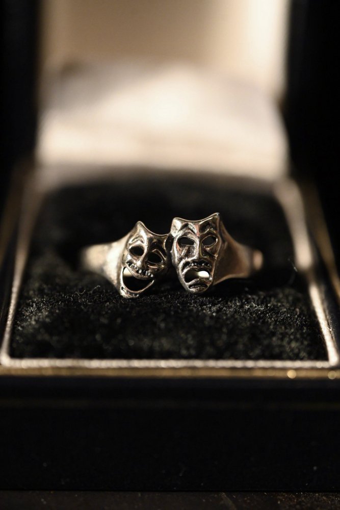 Vintage two face silver ring ヴィンテージ ツーフェイス シルバー リング