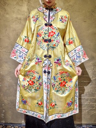  ΡChampion Gold China Embroidery Long Gown