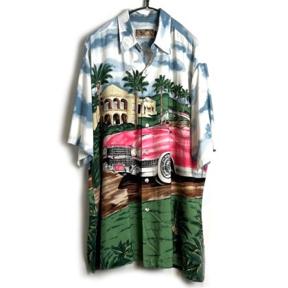  ΡTori Richardsۥơ 졼 ϥ磻󥷥 ϥġ1980's-Vintage Rayon Hawaiian Shirt