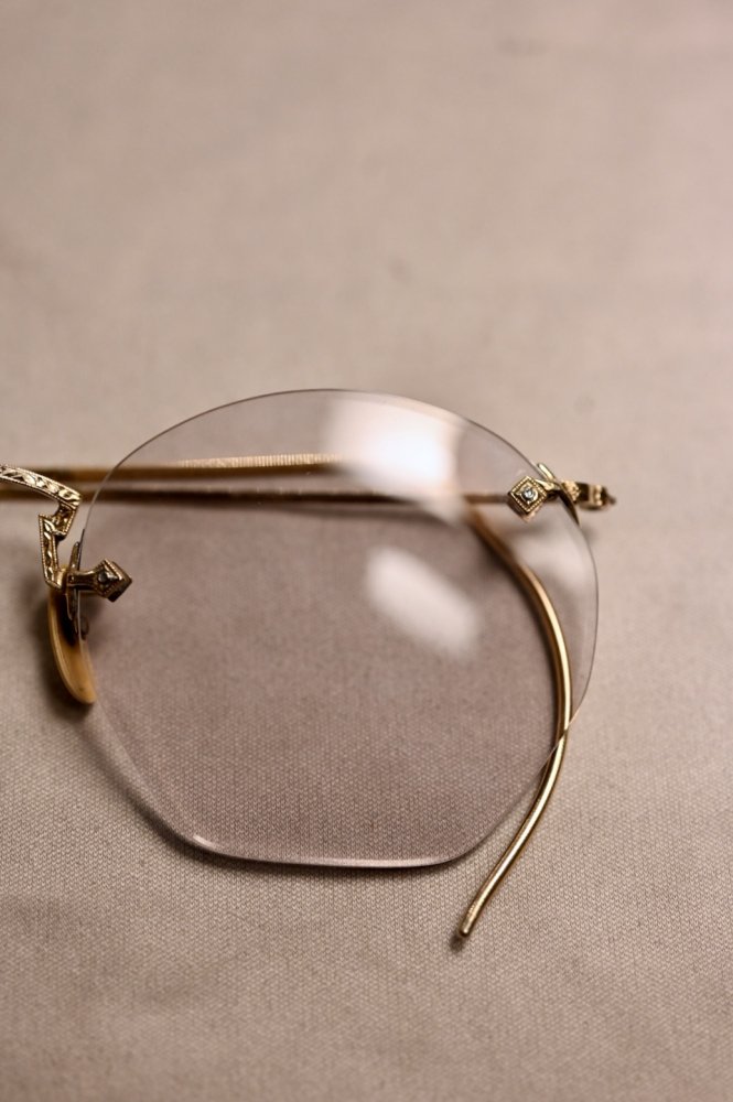 us 1930s~ American Optical 12KGF two point glasses