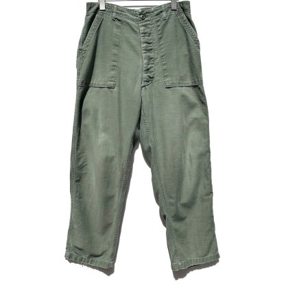  ΡU.S.ARMYۥߥ꥿꡼ եƥѥ ٥ѥġ1970's-Vintage Military Fatigue Pants Utility Trousers W-32