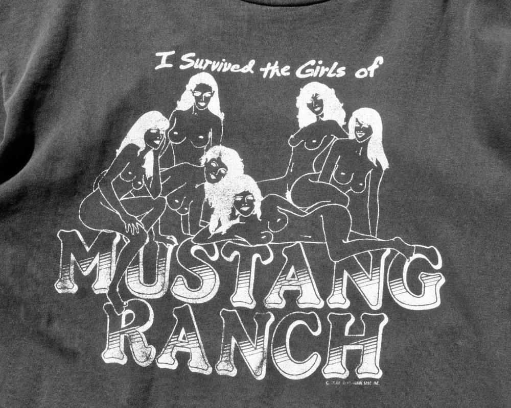 ヴィンテージ スーベニア T シャツ【MUSTANG RANCH】【1988's