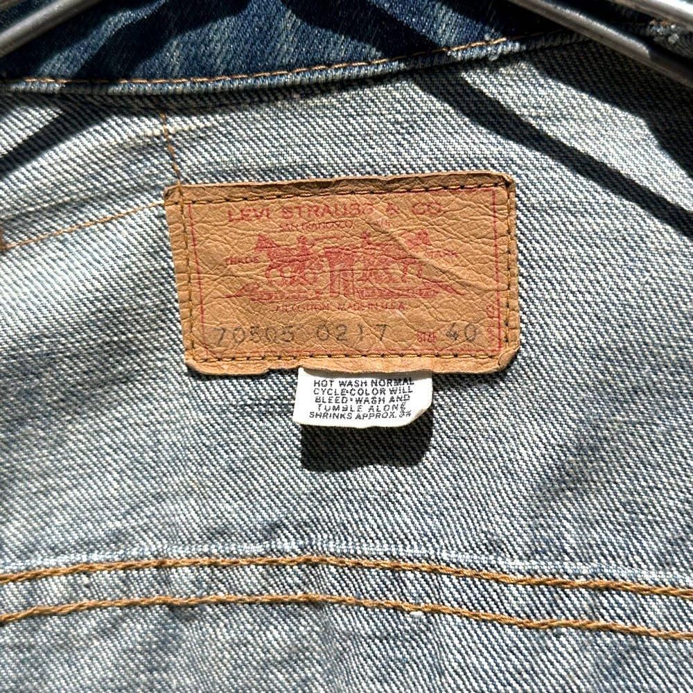 リーバイス 70505【Levi's 70505 Small e】デニムジャケット 4th
