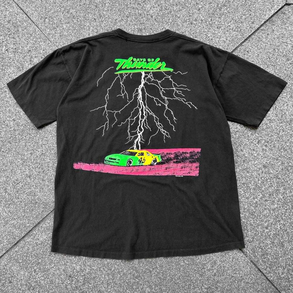 ヴィンテージ ムービー T シャツ【DAYS OF Thunder】【1990's-】W Sided Print XL