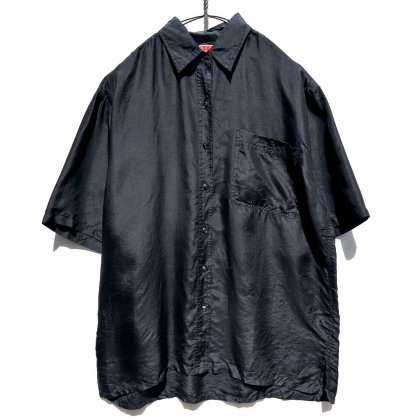  ΡOleg Cassiniۥơ ӥå륨å S/S 륯ġ1990's-Vintage Silk Shirts