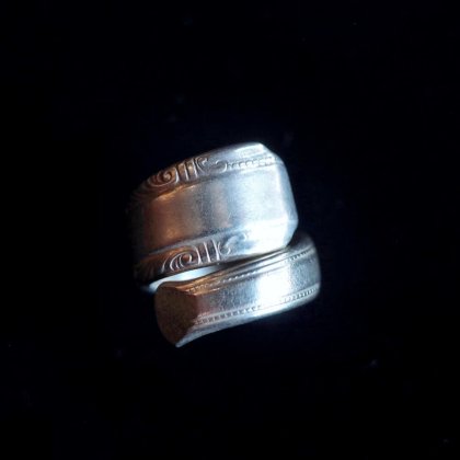  ΡVintage Silver Spoon Ring