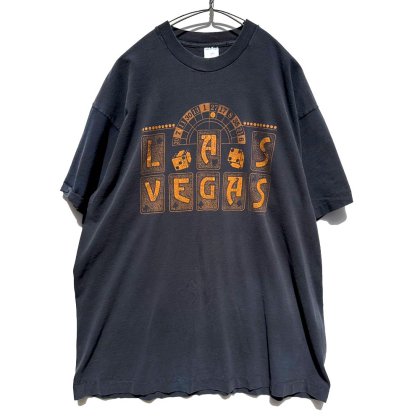  ΡLas Vegas - Made In USAۥơ 饹٥ ٥˥ Tġ1990's-Vintage Print T-Shirt