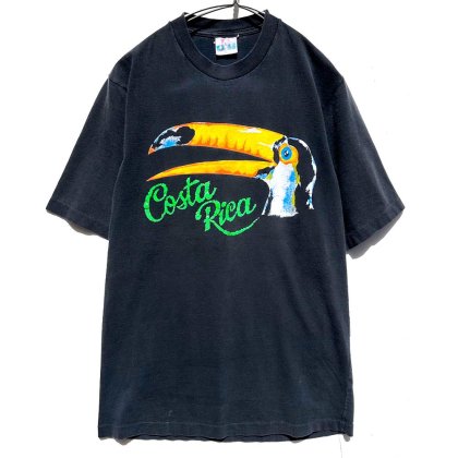  ΡCosta Rica - Made In Costa Ricaۥơ ꥫ ٥˥ Tġ1990's-Vintage Print T-Shirt