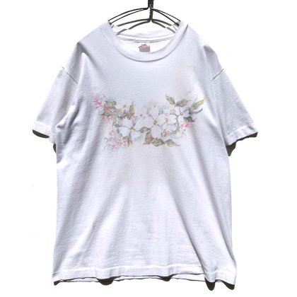  Ρơ եץ  Tġ1990's-Vintage Flower Print T-Shirt