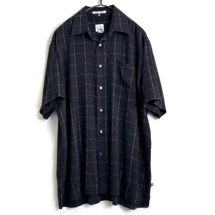  ΡGBۥơ S/S å åġ1990's-Vintage S/S Seersucker Shirt